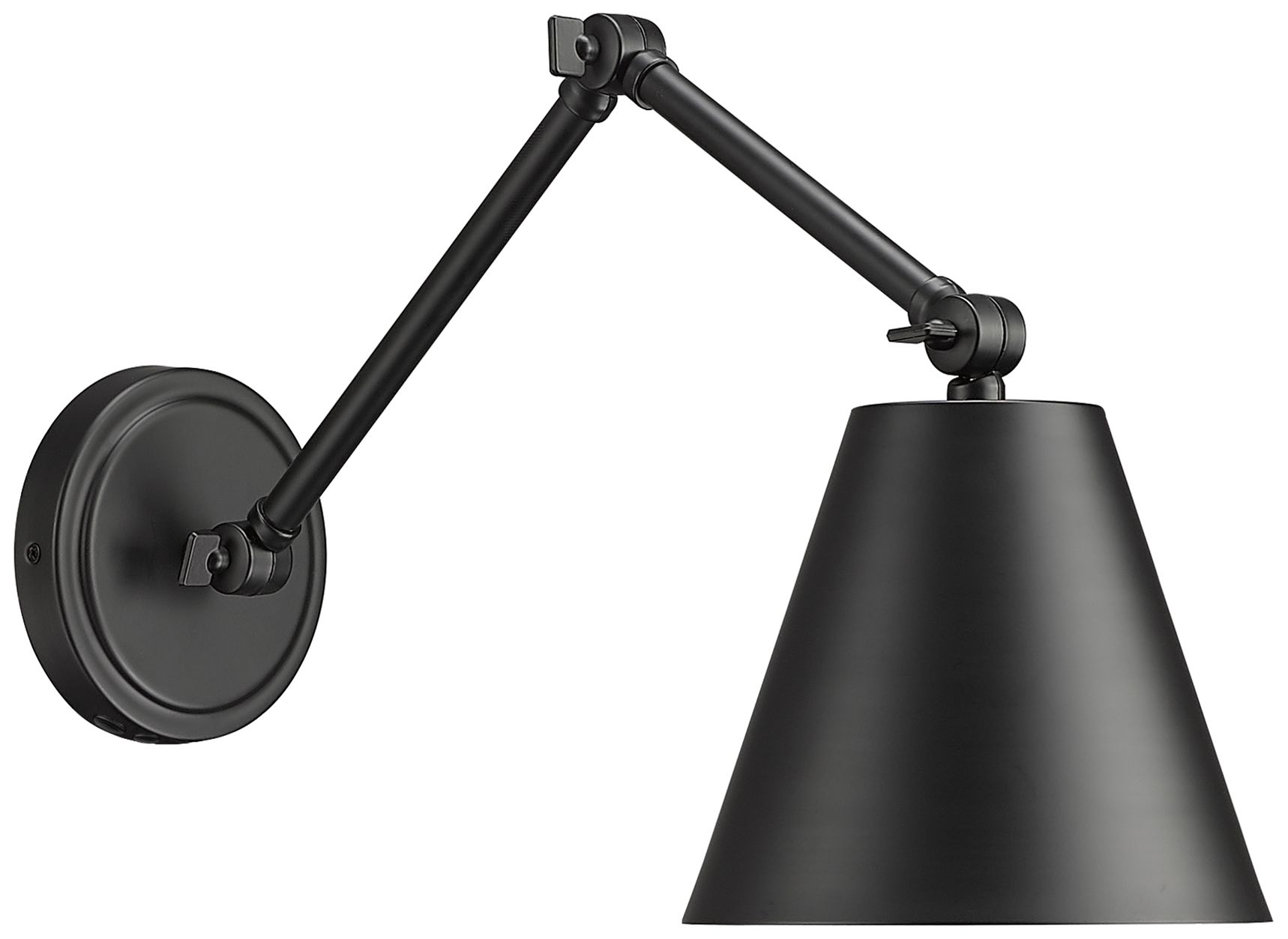 Image 3 Regent by Z-Lite Matte Black 1 Light Wall Sconce