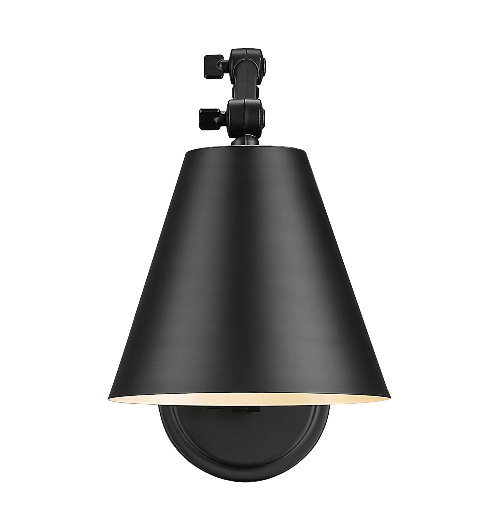 Image 7 Regent by Z-Lite Matte Black 1 Light Wall Sconce more views