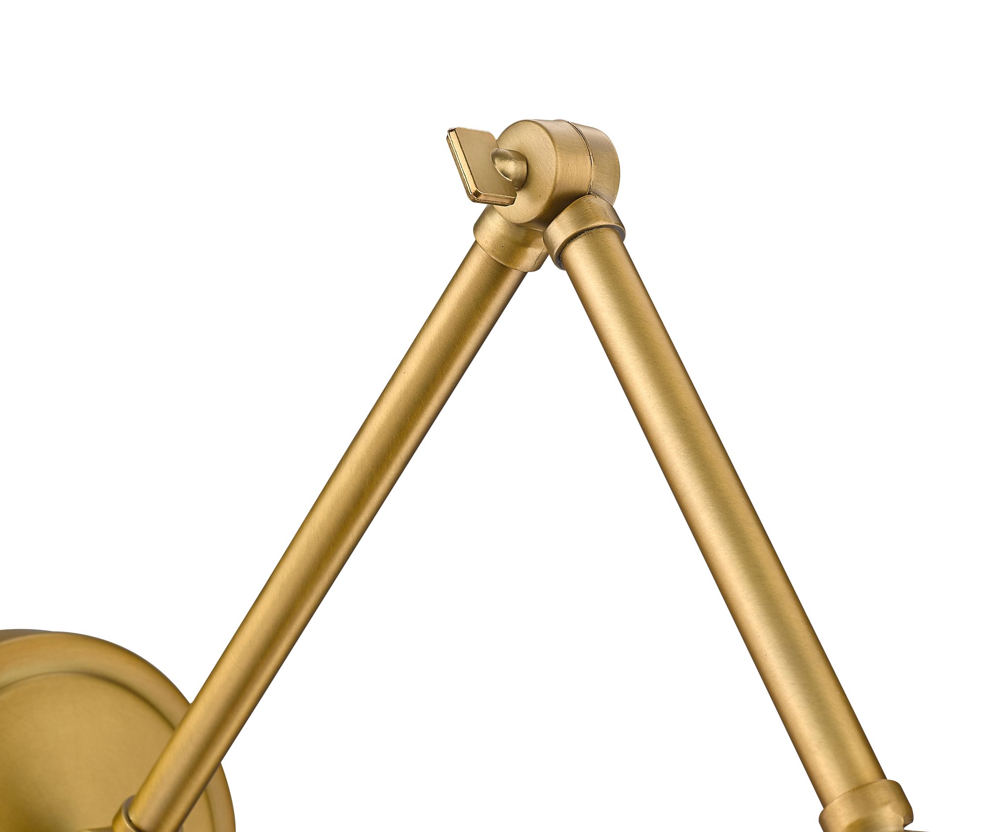 Image 6 Regent by Z-Lite Rubbed Brass 1 Light Wall Sconce more views