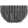 3_Regina Andrew 27 1/2" High Tropez Gray Beads Wood Table Lamp more views