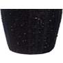 3_Regina Andrew 28" High Georgian Black Rattan Table Lamp more views
