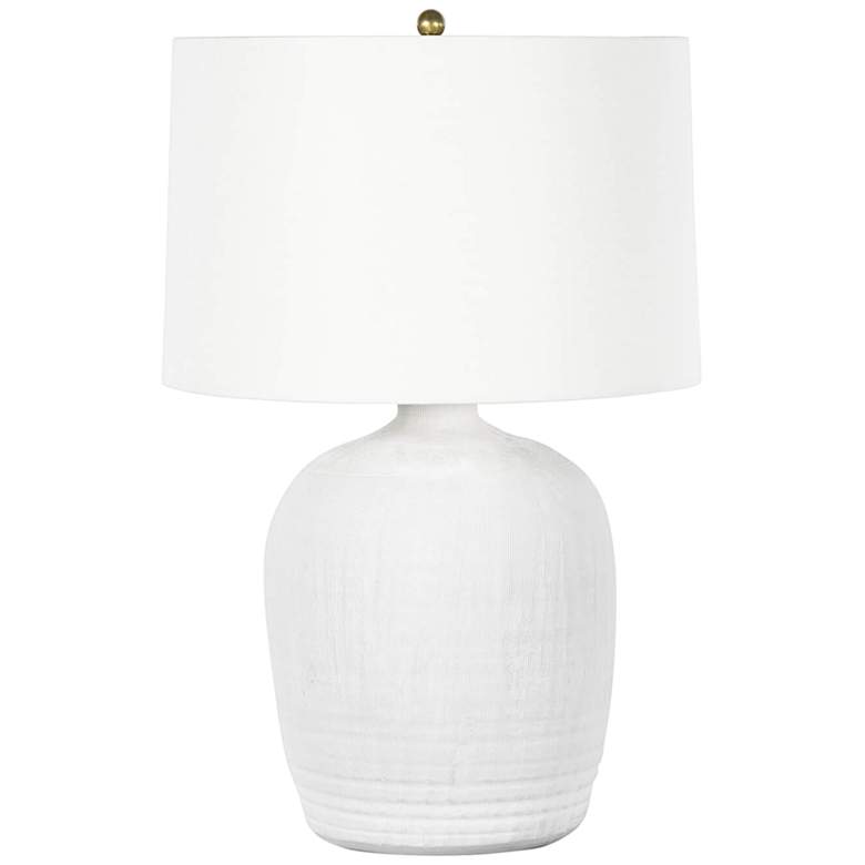 Image 2 Regina Andrew 28" High Phoenix White Ceramic Jug Table Lamp