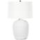 Regina Andrew 28" High Phoenix White Ceramic Jug Table Lamp