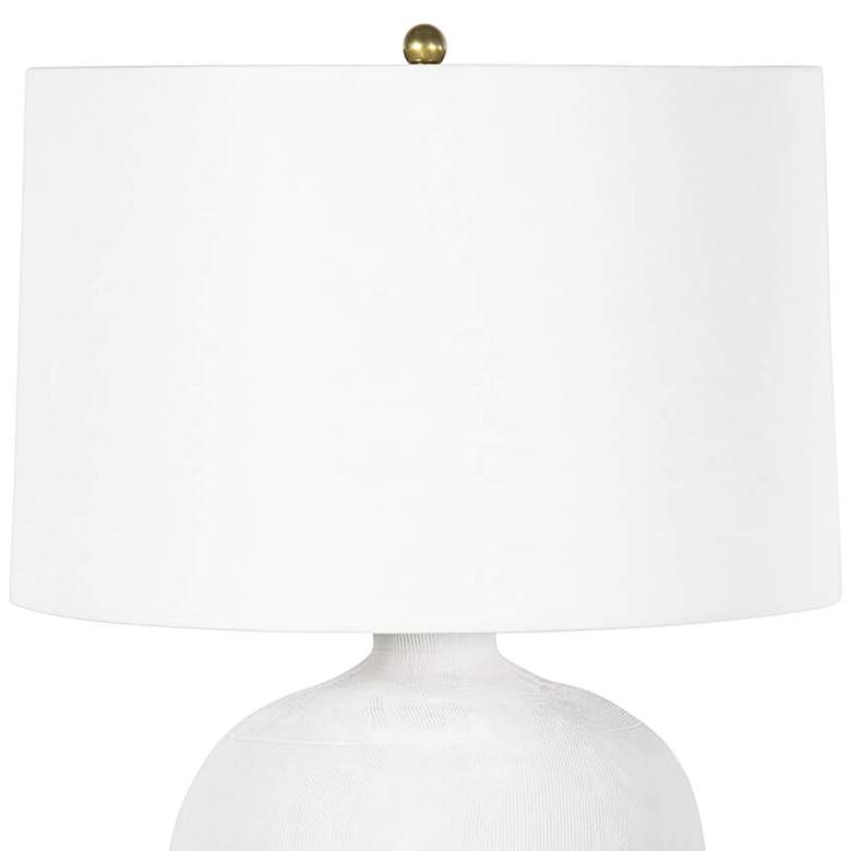 Image 3 Regina Andrew 28" High Phoenix White Ceramic Jug Table Lamp more views