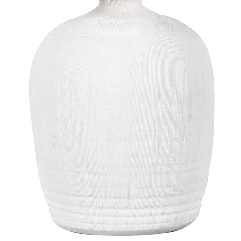 Image 4 Regina Andrew 28" High Phoenix White Ceramic Jug Table Lamp more views
