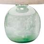 Regina Andrew 30" Recycled Seeded Green Glass Vessel Table Lamp