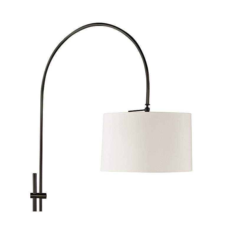 Image 3 Regina Andrew 84" High Oil-Rubbed Bronze Arc Floor Lamp more views