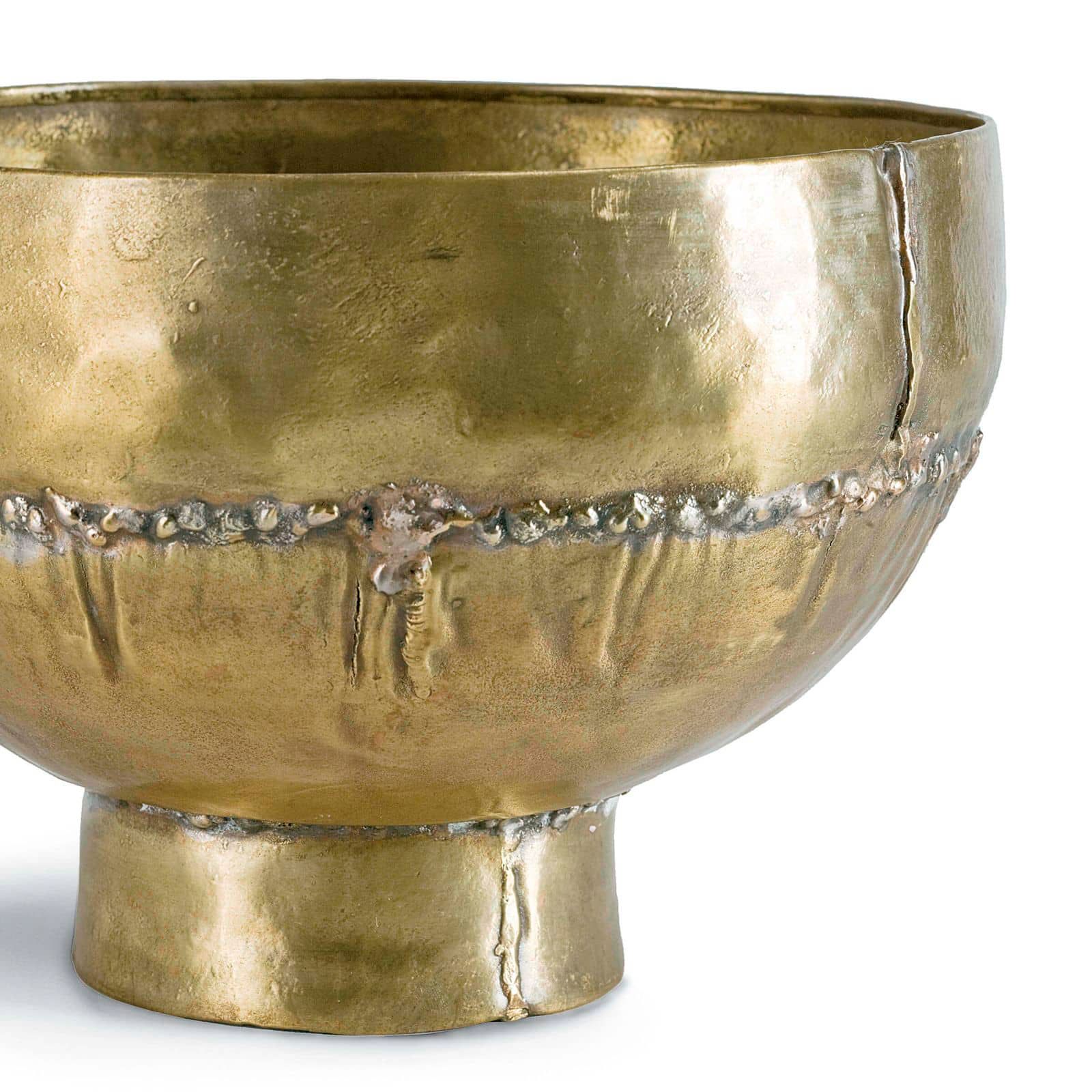 Image 6 Regina Andrew 9 1/2" Wide Bedouin Natural Brass Bowl more views