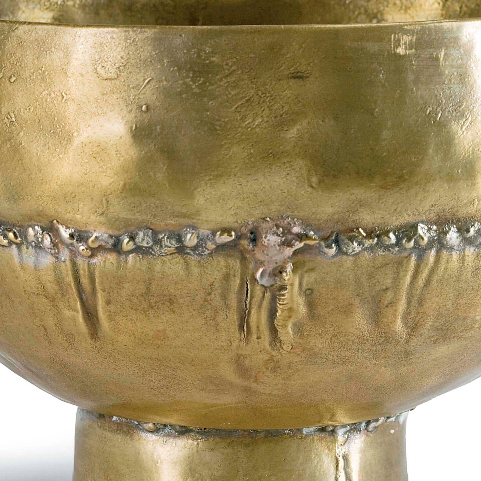 Image 7 Regina Andrew 9 1/2" Wide Bedouin Natural Brass Bowl more views