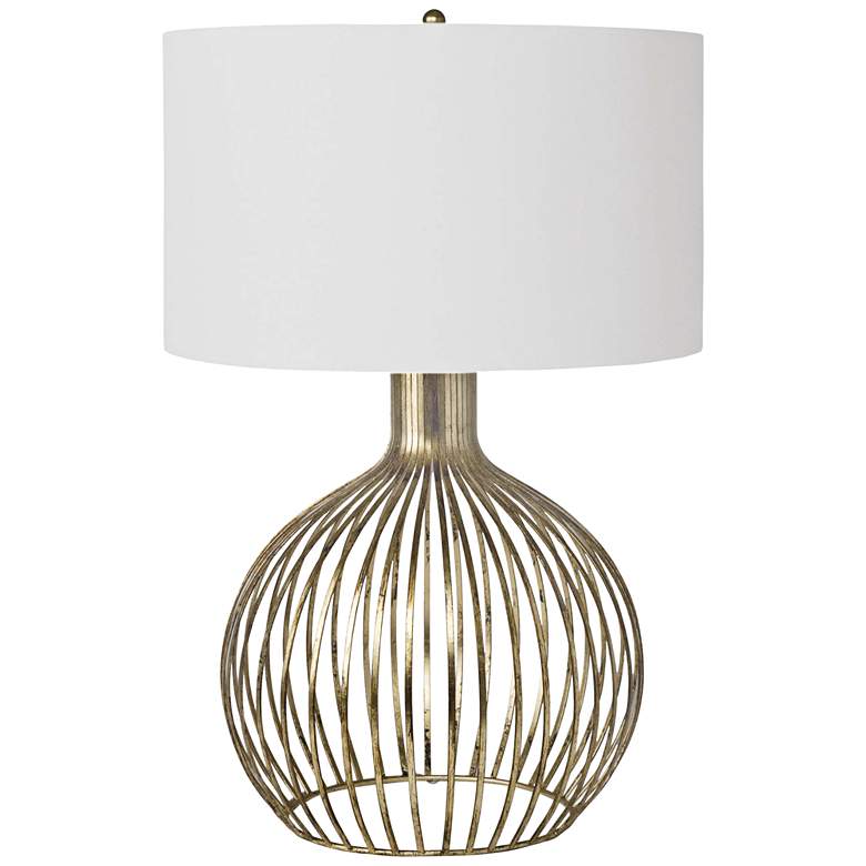 Image 1 Regina Andrew Abby Gold Leaf Metal Table Lamp