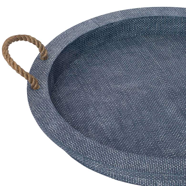 Image 2 Regina Andrew Aegean Serving Tray (Indigo) 2.5 Height more views