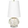 1_Regina Andrew Alice 20" High White Flower Ceramic Accent Table Lamp