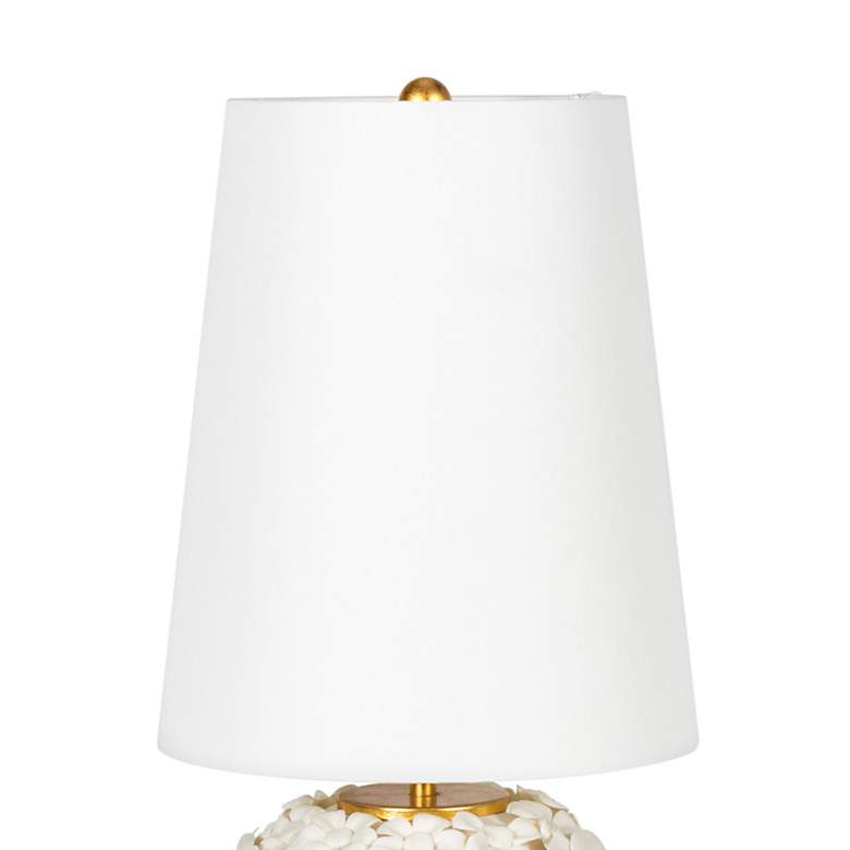 Image 3 Regina Andrew Alice 20" High White Flower Ceramic Accent Table Lamp more views