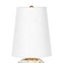 3_Regina Andrew Alice 20" High White Flower Ceramic Accent Table Lamp more views