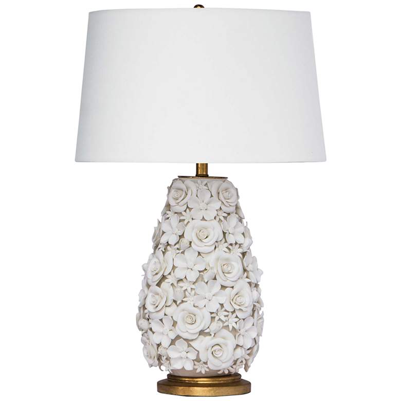 Image 2 Regina Andrew Alice 26" Modern Porcelain Flower Table Lamp