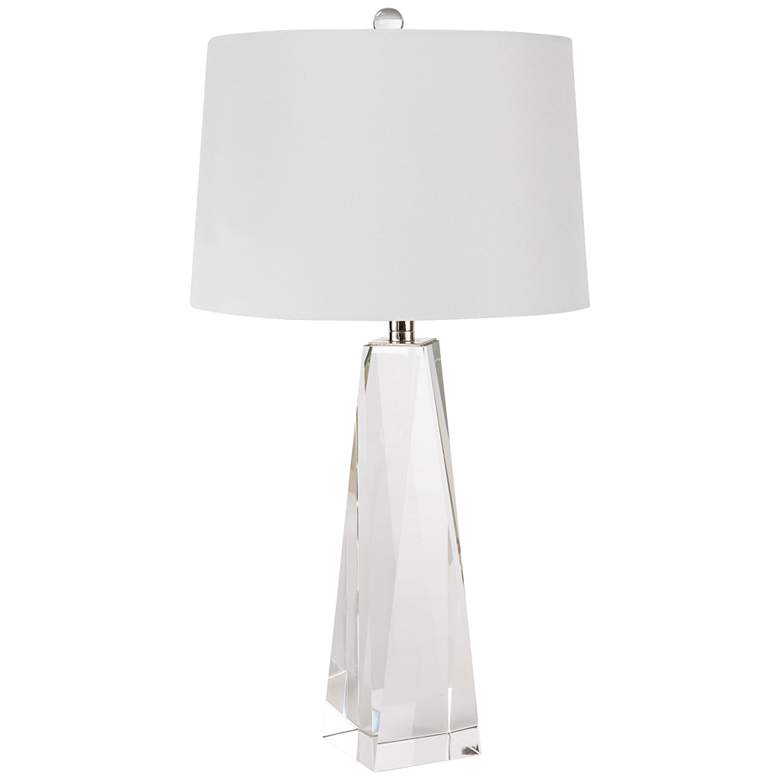 Image 1 Regina Andrew Angelica Clear Crystal Table Lamp