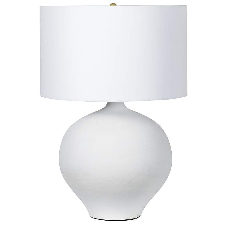 Image 1 Regina Andrew Arlo 27" High White Ceramic Table Lamp
