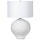 Regina Andrew Arlo 27" High White Ceramic Table Lamp