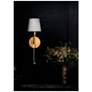 2_Regina Andrew Auburn Crystal Sconce 19.5 Height more views