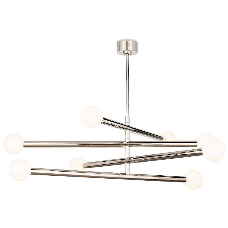 Image 1 Regina Andrew Beaubien Chandelier (Polished Nickel) 22 Height
