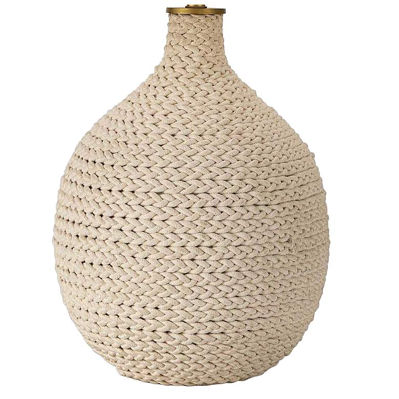 Image 5 Regina Andrew Biscayne 28 1/2" High Textured Coastal Weave Table Lamp more views