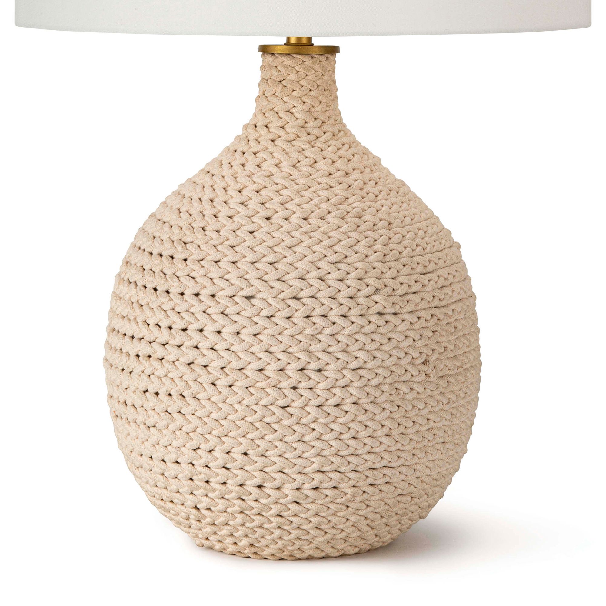 Image 4 Regina Andrew Biscayne 28 1/2" High Textured Weave Table Lamp more views