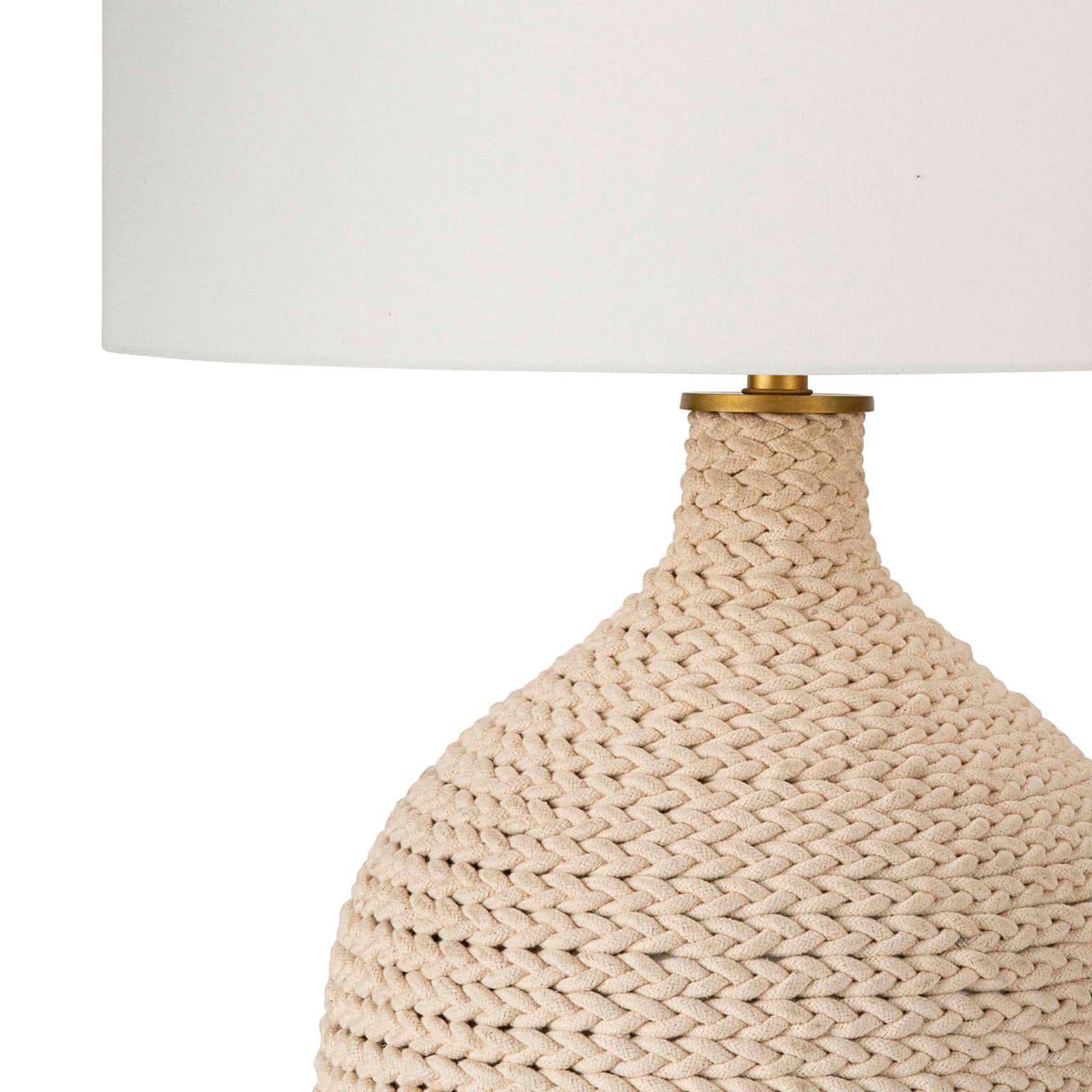 Image 5 Regina Andrew Biscayne 28 1/2" High Textured Weave Table Lamp more views