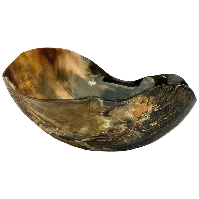 Image 1 Regina Andrew Black Horn Bowl 5 Height