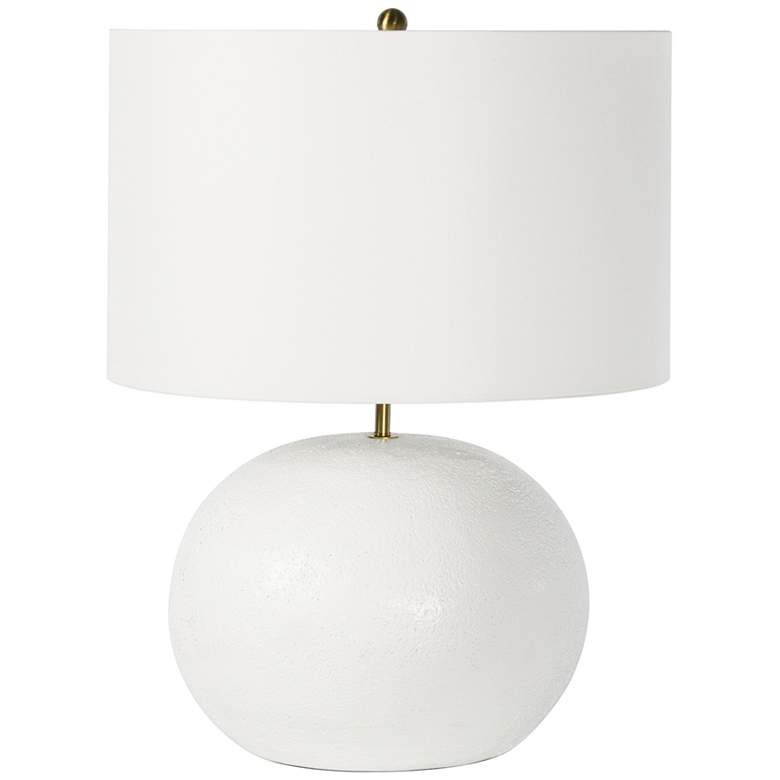 Image 2 Regina Andrew Blanche 24" High Modern White Concrete Table Lamp