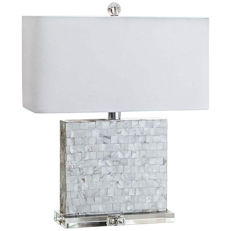 Image 1 Regina Andrew Bliss Mother of Pearl Accent Table Lamp