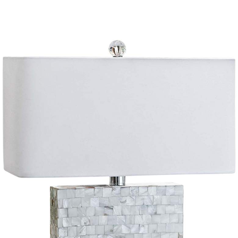 Image 2 Regina Andrew Bliss Mother of Pearl Accent Table Lamp more views