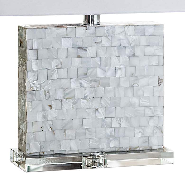 Image 3 Regina Andrew Bliss Mother of Pearl Accent Table Lamp more views