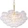 Regina Andrew Bubbles Chandelier (Clear) Natural Brass 20.5 Height