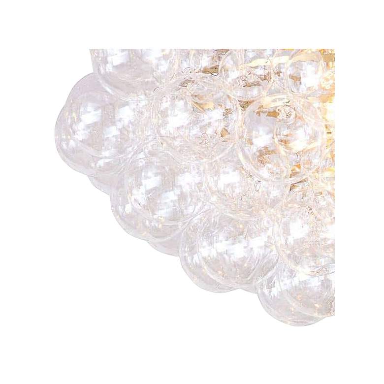 Image 4 Regina Andrew Bubbles Chandelier (Clear) Natural Brass 20.5 Height more views