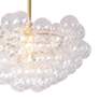 Regina Andrew Bubbles Chandelier (Clear) Natural Brass 20.5 Height in scene