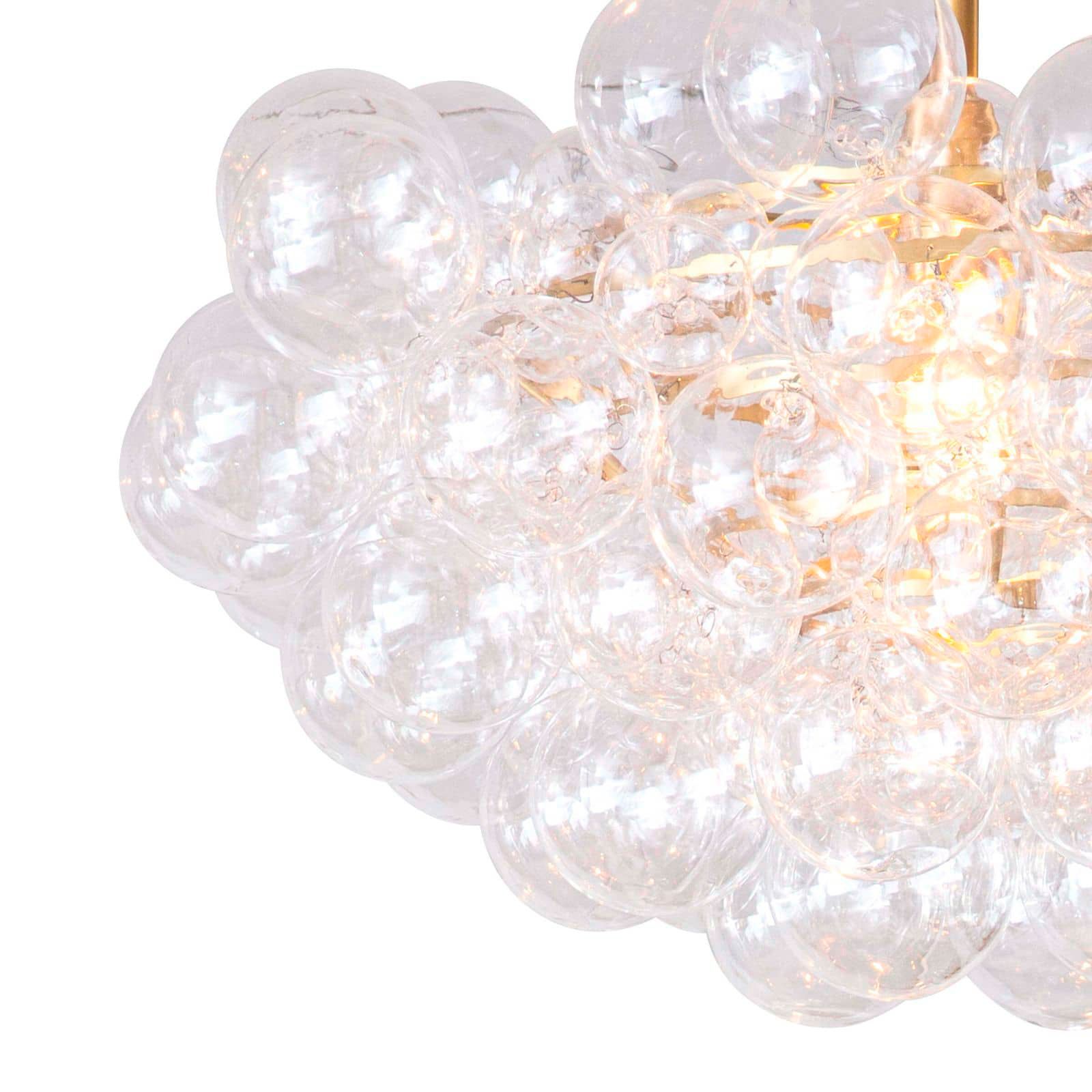Regina Andrew Bubbles Chandelier (Clear) Natural Brass 20.5 Height