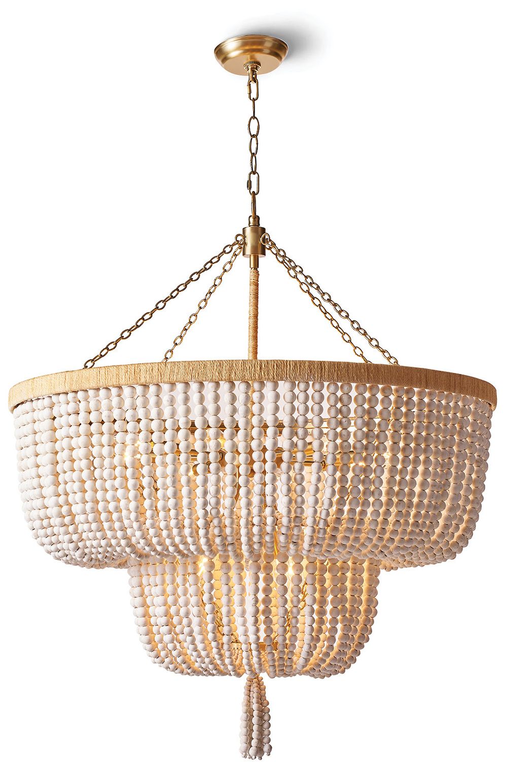Image 2 Regina Andrew Cameron Chandelier (White)