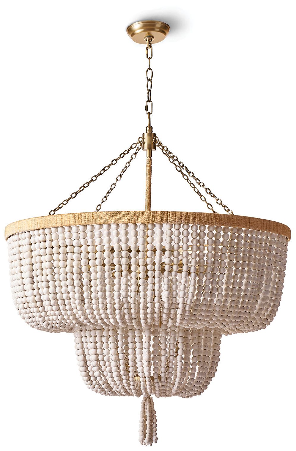 Image 5 Regina Andrew Cameron Chandelier (White) more views