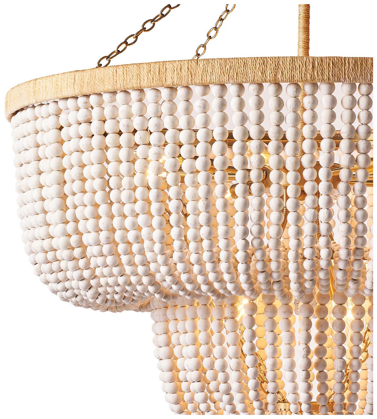 Image 6 Regina Andrew Cameron Chandelier (White) more views