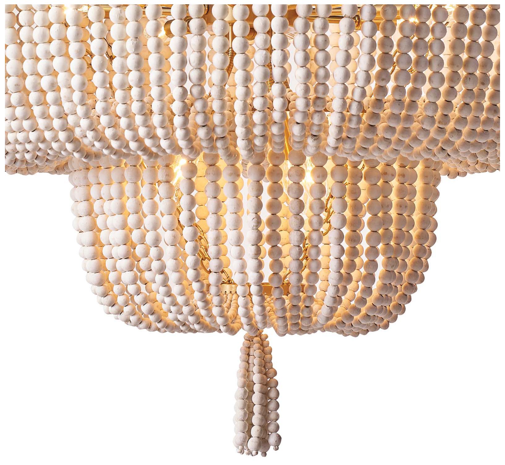 Image 7 Regina Andrew Cameron Chandelier (White) more views
