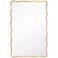Regina Andrew Candice 44" x 28" Rectangular Gold Leaf Wall Mirror