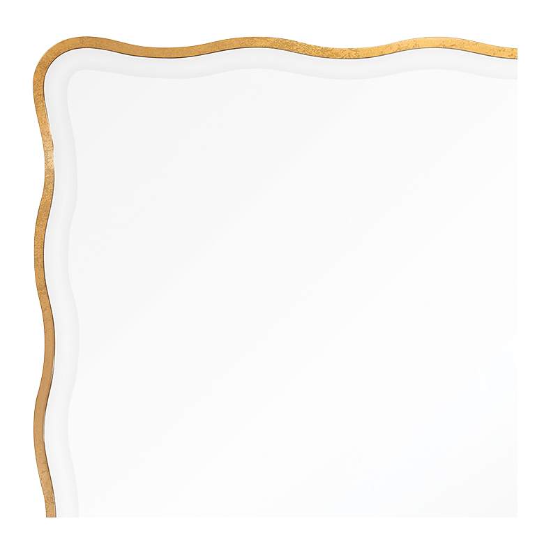 Image 3 Regina Andrew Candice 44" x 28" Rectangular Gold Leaf Wall Mirror more views