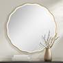 1_Regina Andrew Candice Gold Leaf 42" Round Oversized Wall Mirror