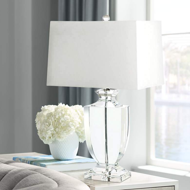 Image 1 Regina Andrew Carr Phat Crystal Urn Table Lamp