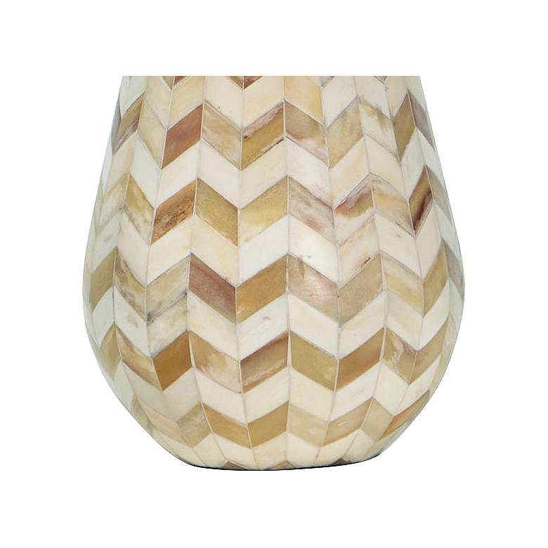 Image 3 Regina Andrew Cassia Chevron Natural Accent Table Lamp more views