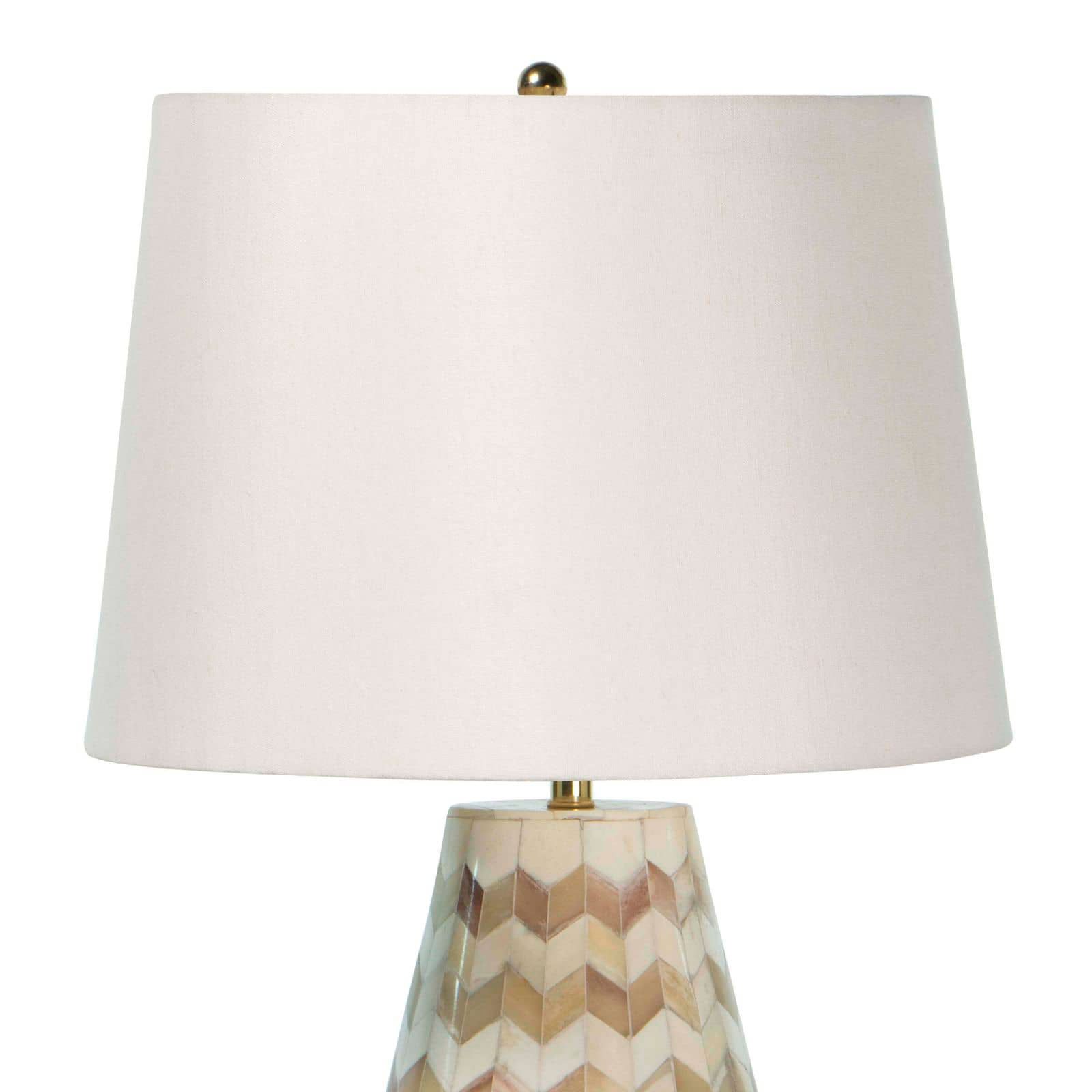 Image 5 Regina Andrew Cassia Chevron Natural Accent Table Lamp more views