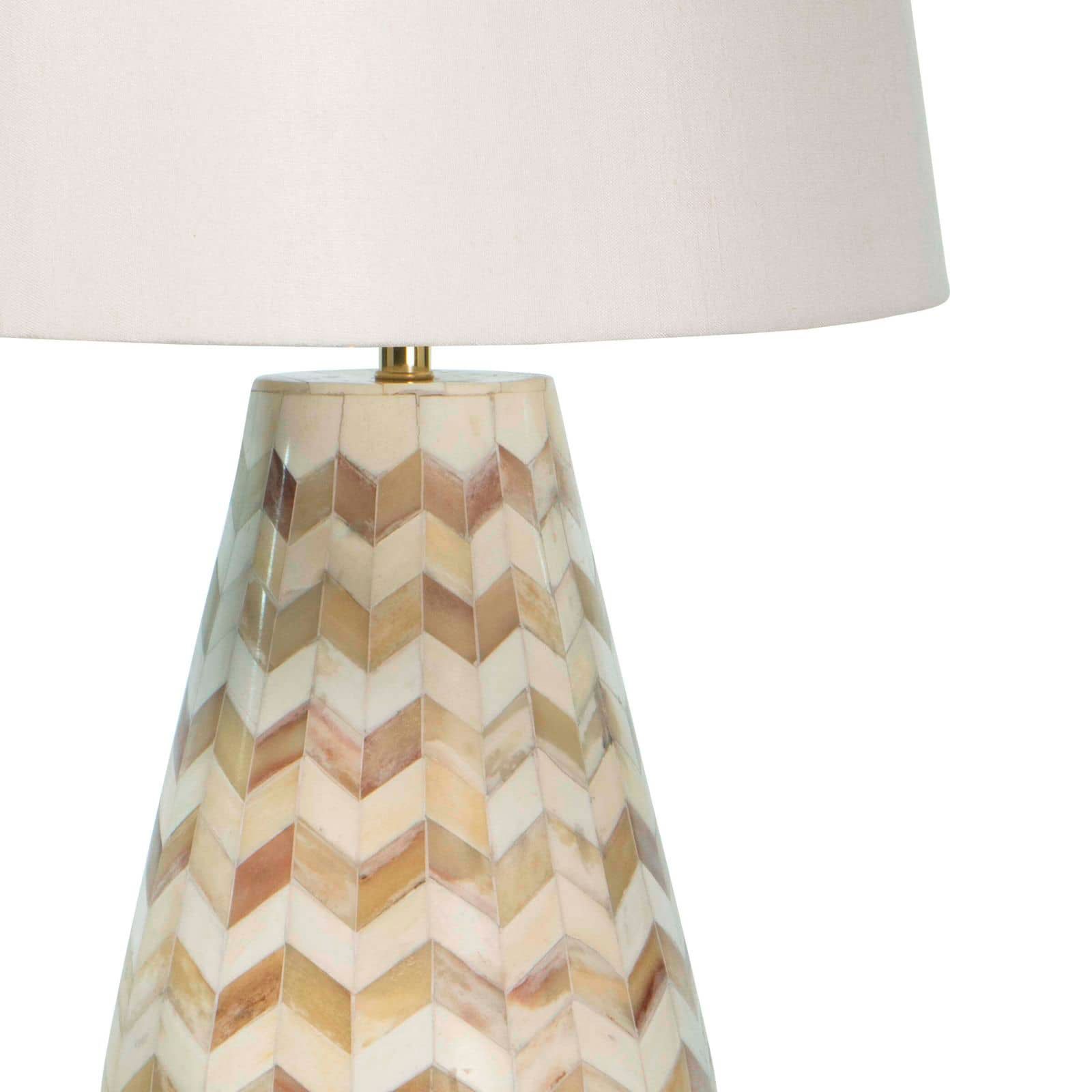 Image 6 Regina Andrew Cassia Chevron Natural Accent Table Lamp more views