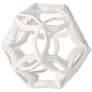 Regina Andrew Cassius 5" High White Geometric Sculpture