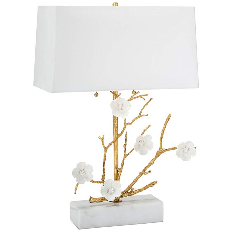 Image 2 Regina Andrew Cherise 24 3/4" Modern Branch and Flower Table Lamp