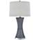 Regina Andrew Clara Charcoal Shagreen Table Lamp